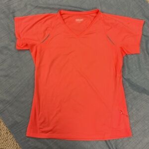 Neon Orange Workout T